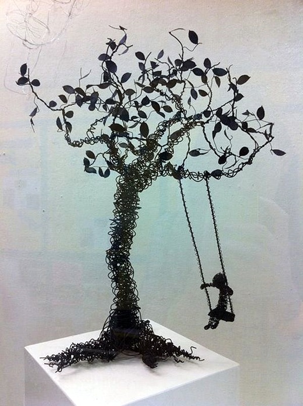 Extraordinary Line And Wire Sculptures (2)