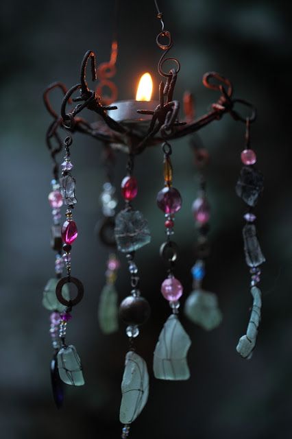 Stylish garden chandelier Ideas (2)