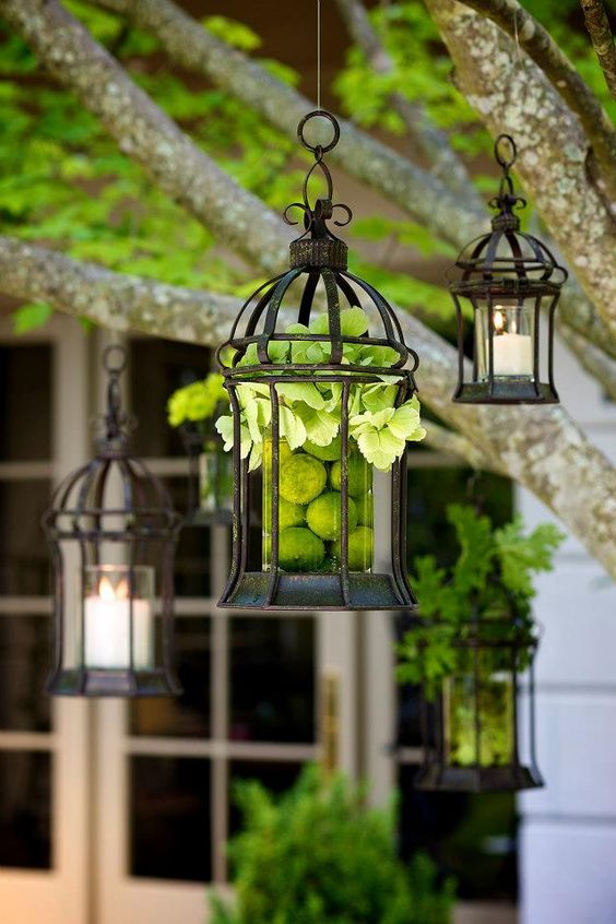 Stylish garden chandelier Ideas (5)