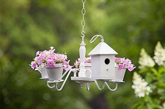 Stylish garden chandelier Ideas (6)