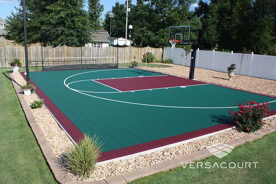 Backyard Basketball Court Ideas To Help Your Family Become ...