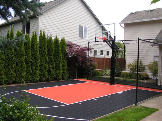 Backyard Basketball Court Ideas To Help Your Family Become ...