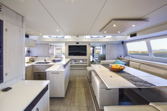 catamaran interior design