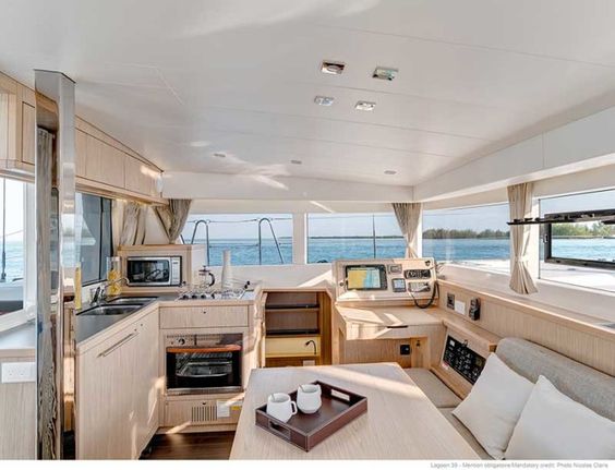 catamaran interior design