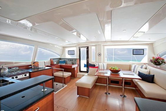 creative catamaran interior design ideas to cause you