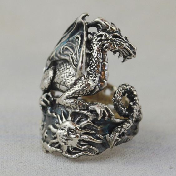 Deep And Dangerous Looking But Dazzling Dragon Jewelry Designs - Bored Art