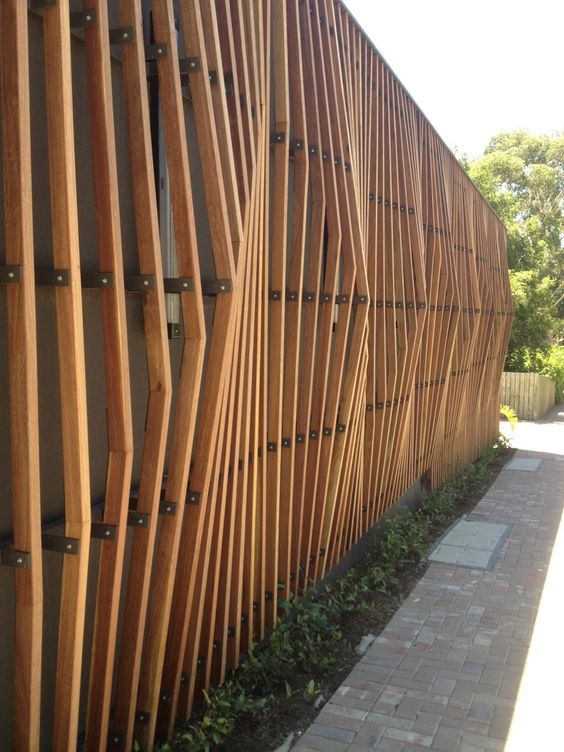 Fantastic And Fancy Fence Design Ideas - Bored Art