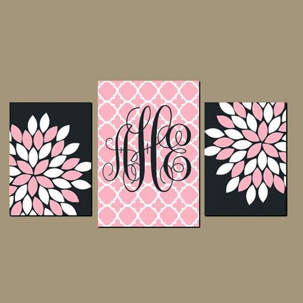 40 Creative Monogram Wall Art Ideas