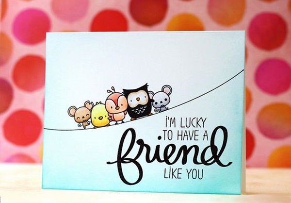 Cute Friendship Card Designs (DIY Ideas)  (7)