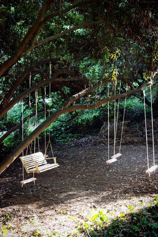 DIY Tree Swing Ideas For More Family Time (12)