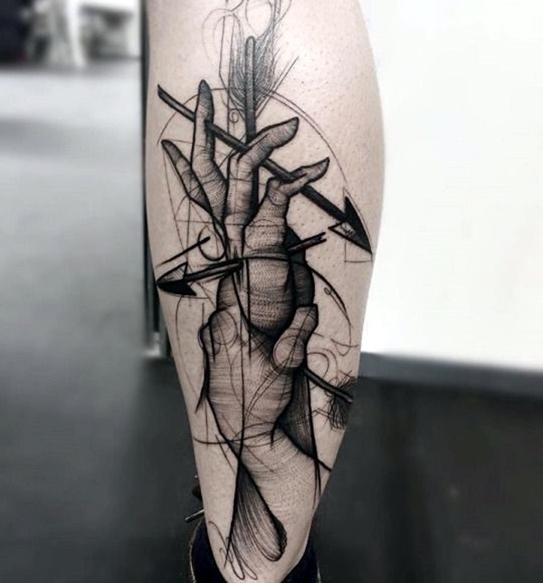 Incredibly Artistic Abstract Tattoo Designs (33)