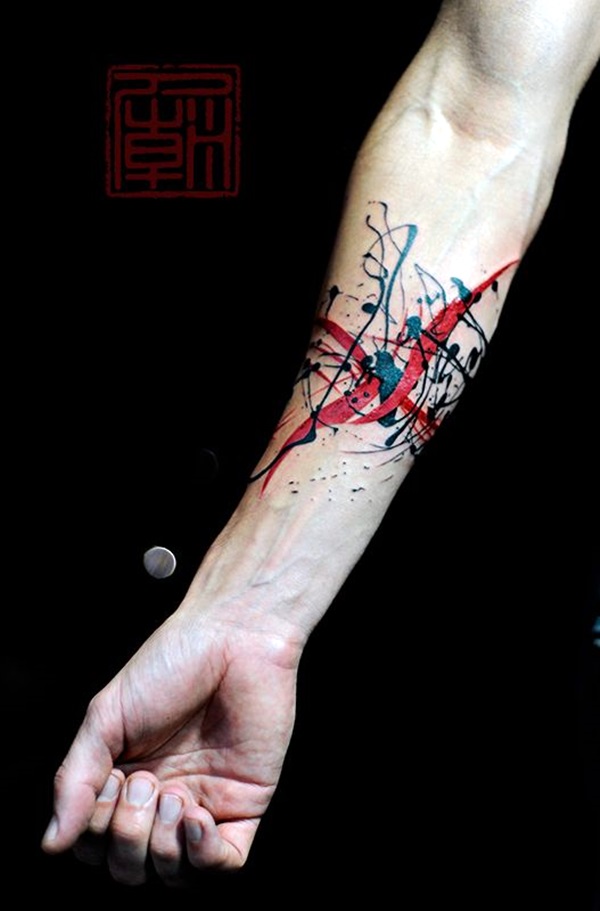 Incredibly Artistic Abstract Tattoo Designs (9)