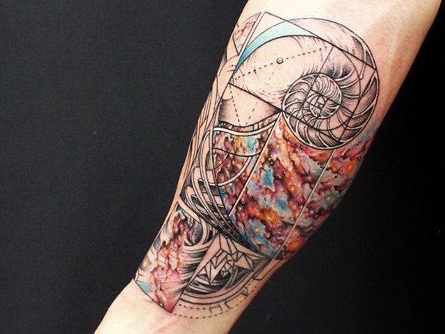 40 Incredibly Artistic Abstract Tattoo Designs - Bored Art