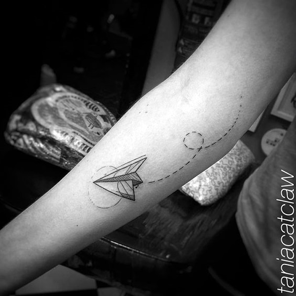 Lovely Origami Tattoo Designs (In Trend) (29)