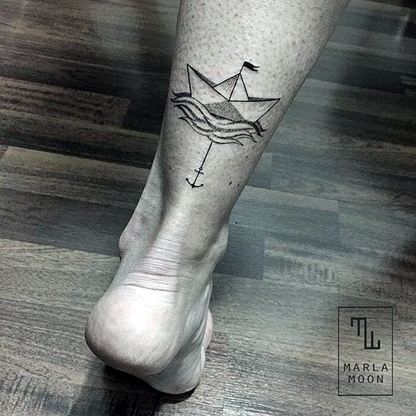 Lovely Origami Tattoo Designs (In Trend) (3)