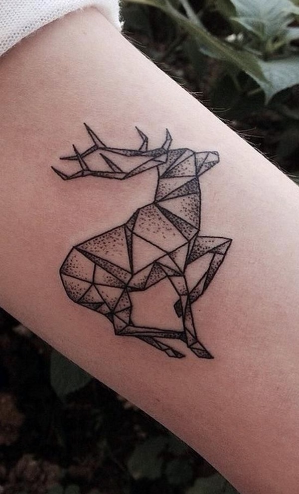 Lovely Origami Tattoo Designs (In Trend) (39)