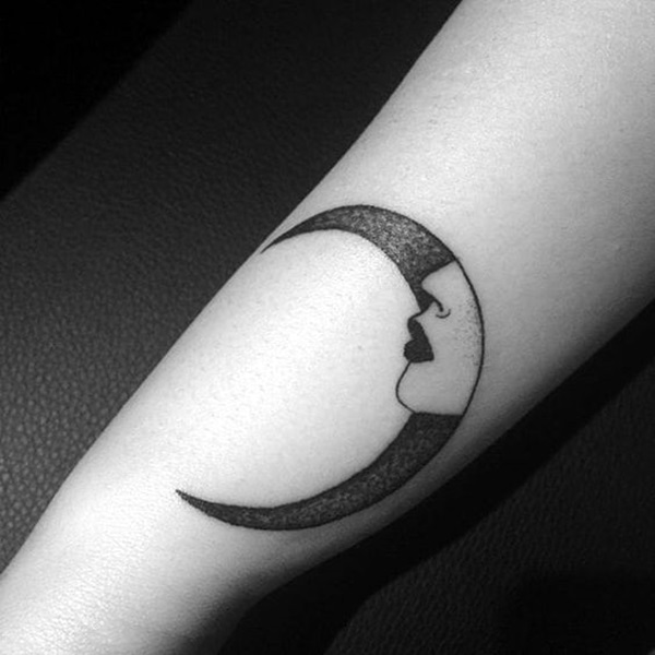 Magical Moon Tattoo Designs (39)