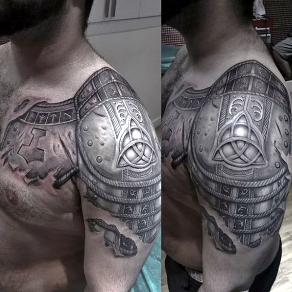 Valiant Gladiator Tattoo Designs (17)
