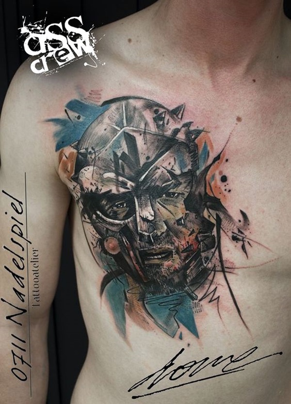 Valiant Gladiator Tattoo Designs (6)