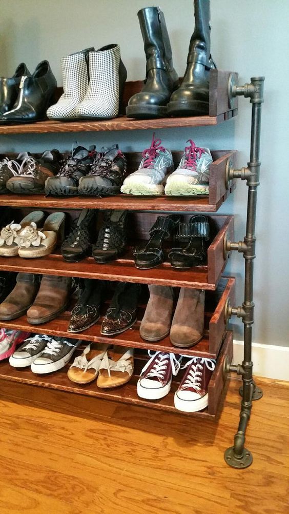 Superbly Practical And Convenient Shoe Rack Designs ...