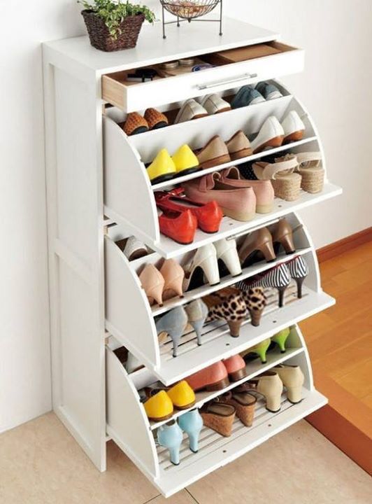 Superbly Practical And Convenient Shoe Rack Designs ...