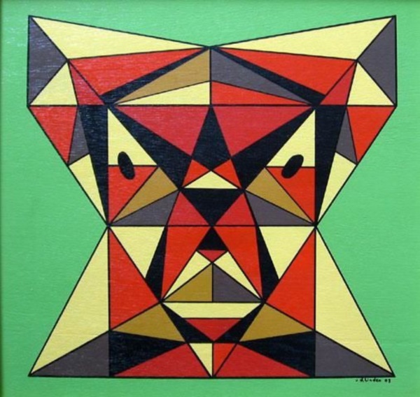 40 Aesthetic Geometric Abstract Art Paintings - Bored Art