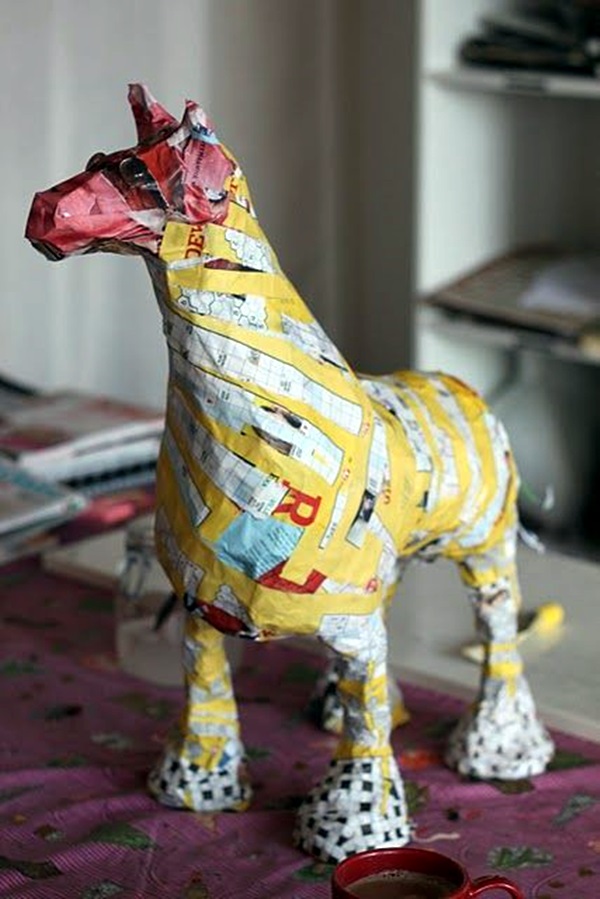Awesome Paper Mache Creatures Like Never Seen Before (21)