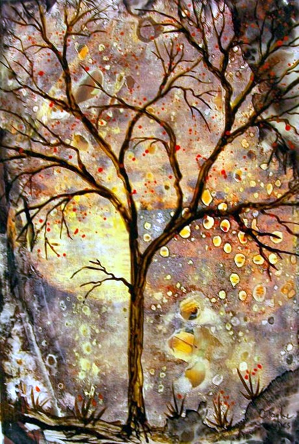 30 DIY Mixed Media Tree Art Projects 30 DIY Mixed Media Tree Art Projects