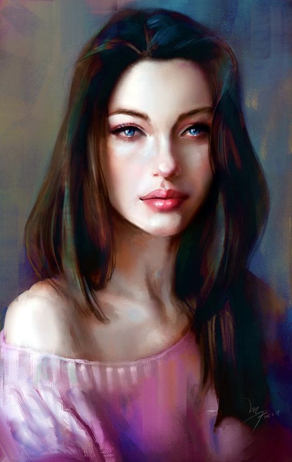 Spectacular Digital Painting Portraits (15)
