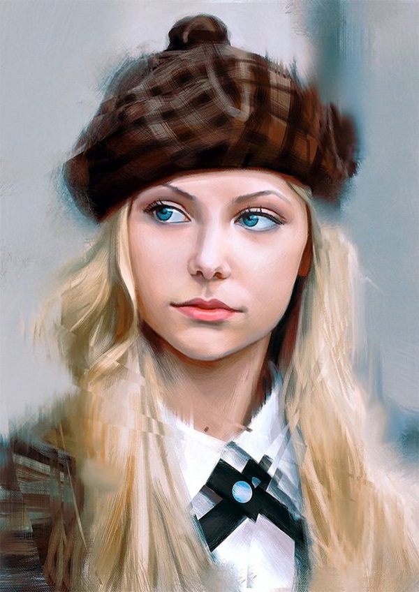 40 Spectacular Digital Painting Portraits