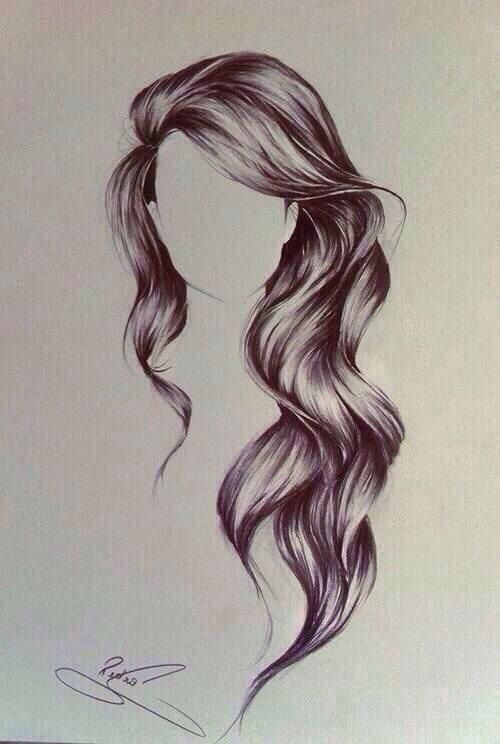 Awesome Hair Drawings For Fashion And Art Too - Bored Art