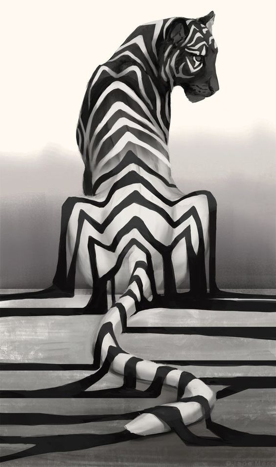 Bedazzling And Beautiful World Of Black And White Art - Bored Art
