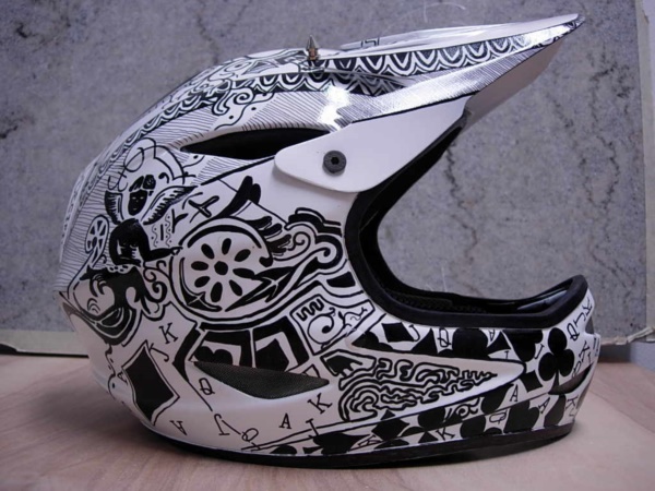 Helmet sales art design