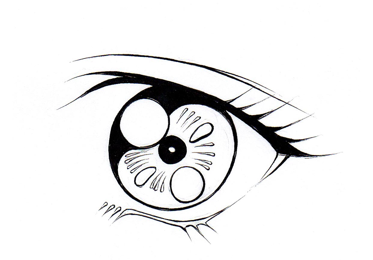 anime__eyes_by_luffiexxx-  Anime eyes, Female anime eyes, Face outline