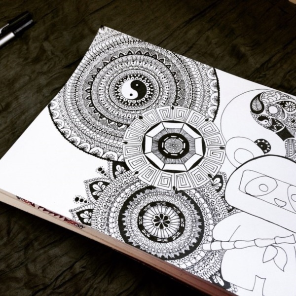 black-and-white-mandala-art-drawings0011