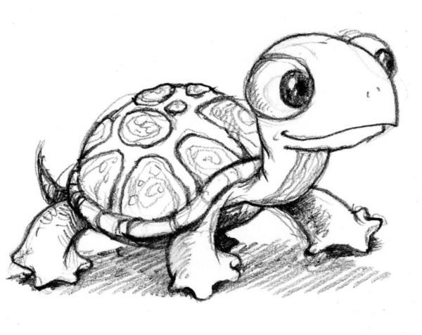 40 Cute Simple Drawings To Practice - Bored Art