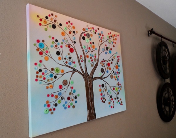40 DIY Canvas Craft Ideas To Kill Time Bored Art 40-diy-canvas-craft-ideas-to-kill-time-bored-art