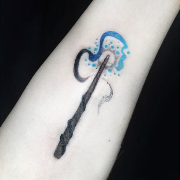 Harry Potter Wand Tattoo by StylFly on DeviantArt