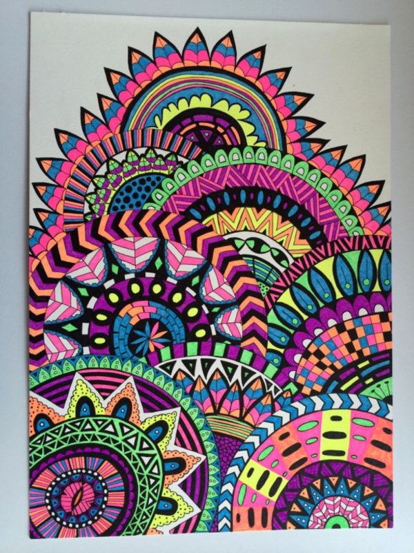 40 More Zentangle Patterns To Practice With - Bored Art