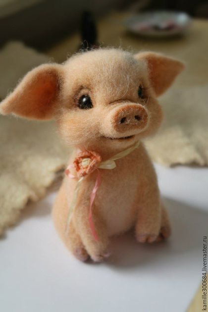 Cute, Soft, Cuddly And Funny Felt Animals’ Art - Bored Art