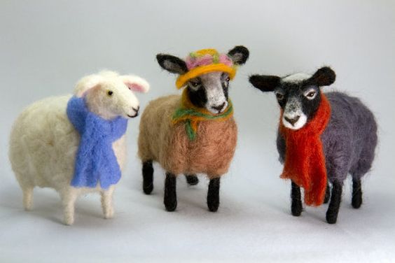 Cute, Soft, Cuddly And Funny Felt Animals’ Art - Bored Art