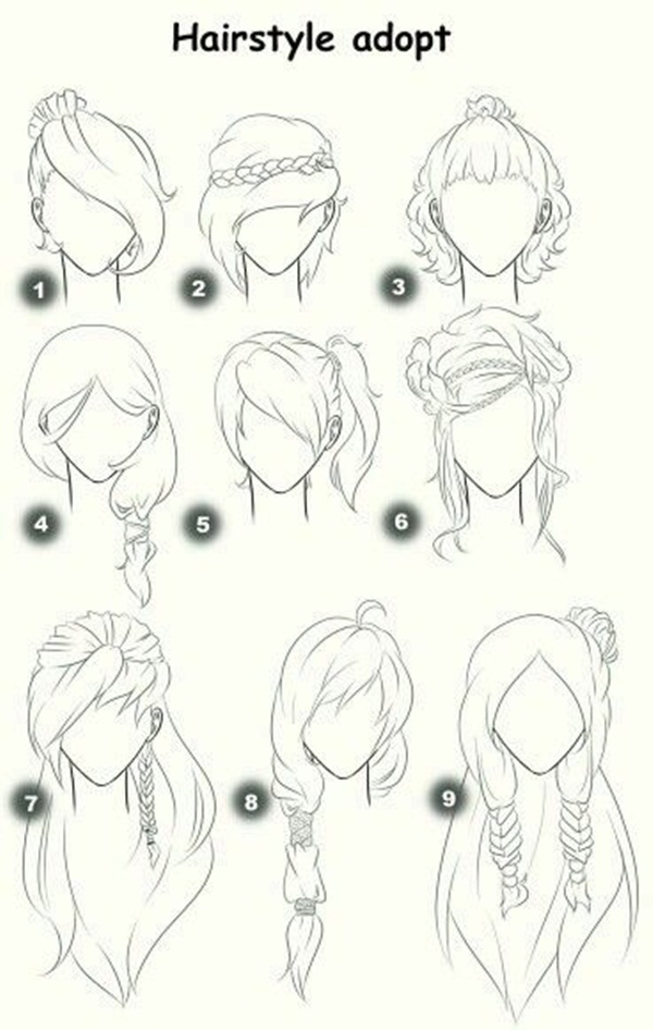 Tips on Drawing Hair, Tutorials