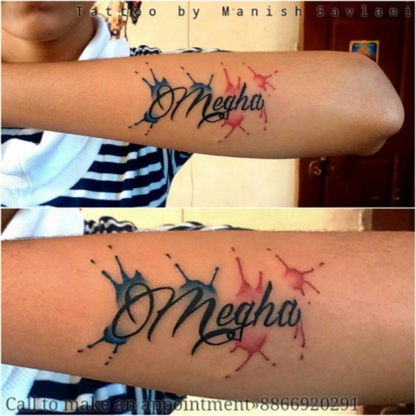2 name tattoo ideas