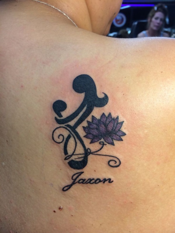 tattoo ideas for kids initials