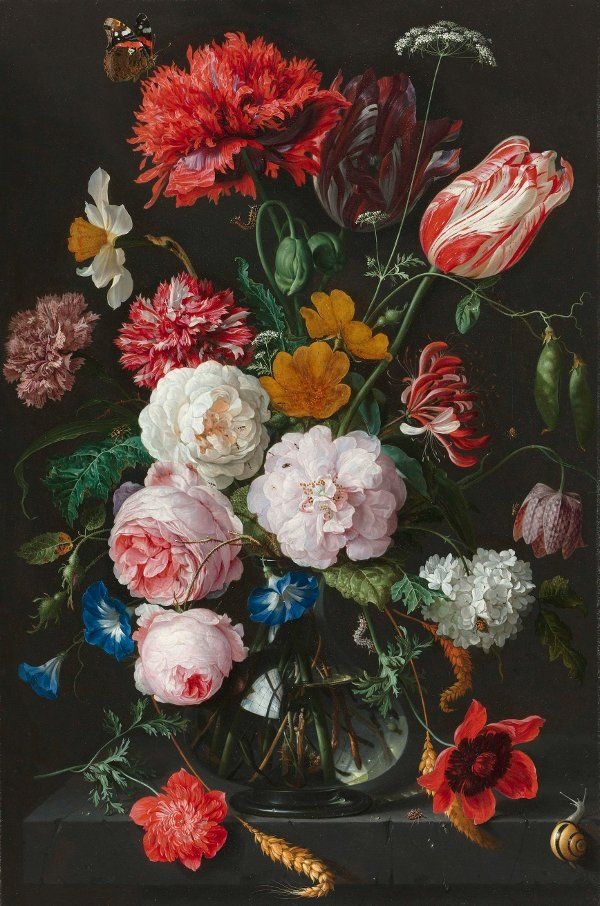 40 Beautiful Paintings Of Flowers Bored Art