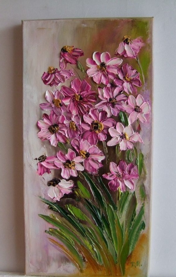40 Beautiful Paintings Of Flowers - Bored Art