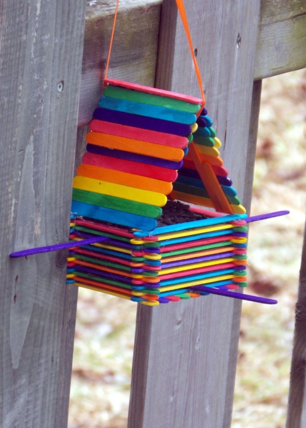 25 diy bird feeder ideas for kids - bored art