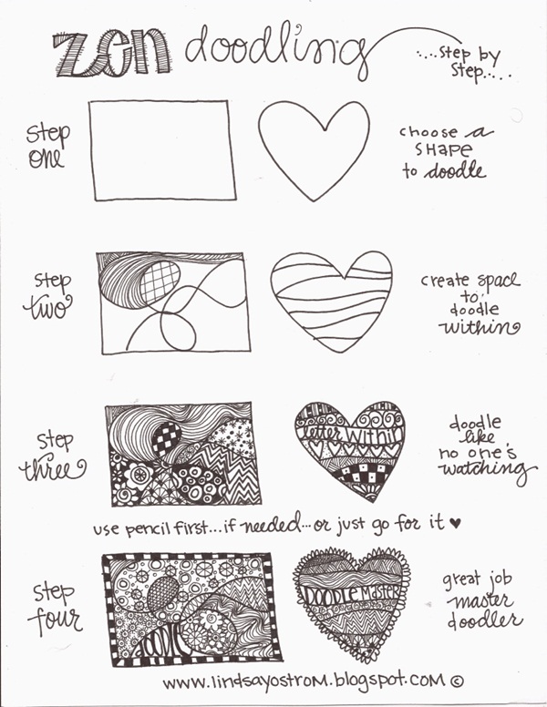 How To Draw Doodles (Step By Step Image Guides)