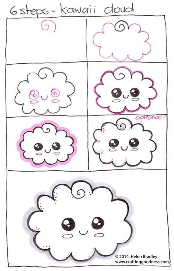 How To Draw Doodles (Step By Step Image Guides)