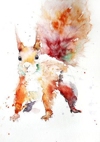 Learn To Master The Sweet And Playful Squirrel Art - Bored Art